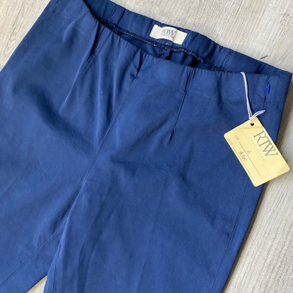 RTW Charleston Cropped Women Pull-on Pants Retail $360 - Picture 3 of 8